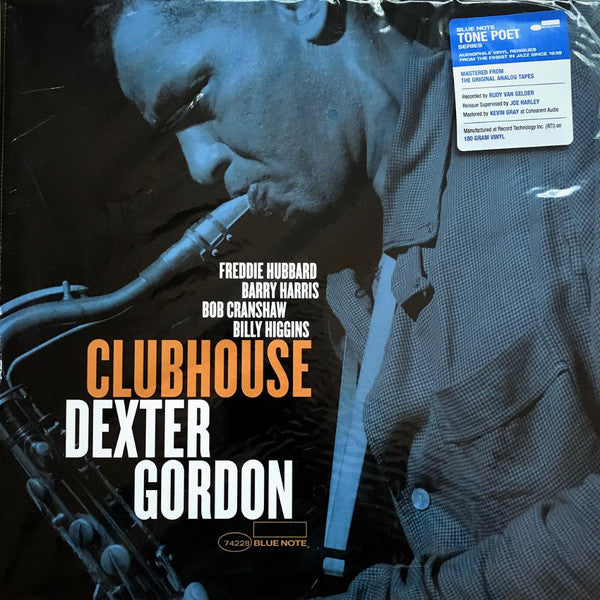 Dexter Gordon : Clubhouse (LP, Album, RE, 180)