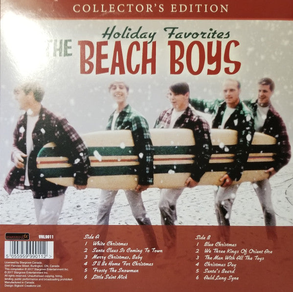 Beach Boys, The : Holiday Favorites (LP,Compilation)