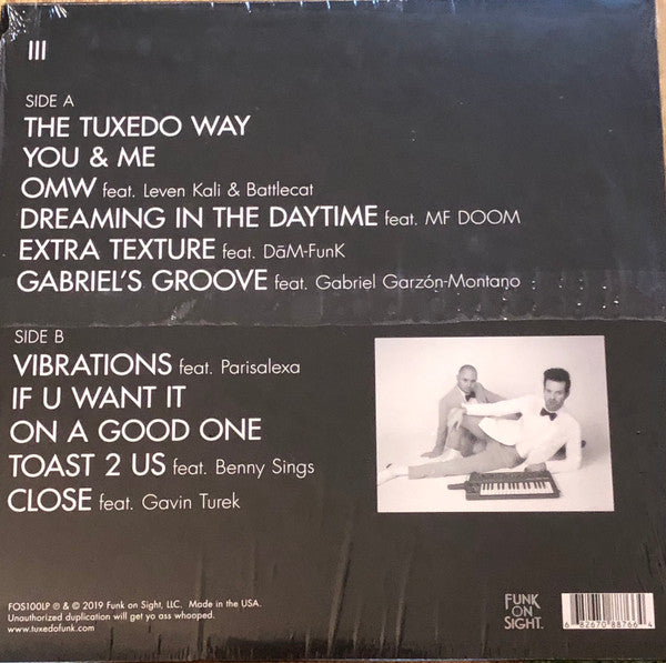 Tuxedo (6) : III (LP, Album)