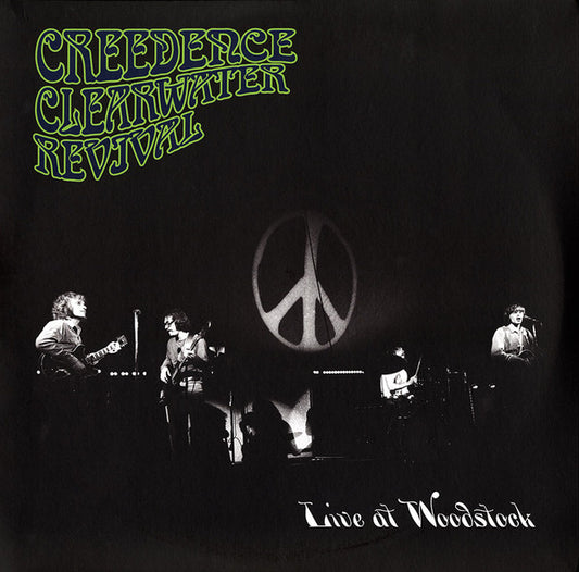 Creedence Clearwater Revival : Live At Woodstock (2xLP, Album)