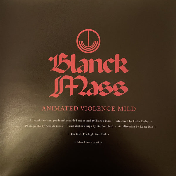 Blanck Mass : Animated Violence Mild (LP, Ltd, Gre)