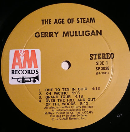 Gerry Mulligan : The Age Of Steam (LP, Album)