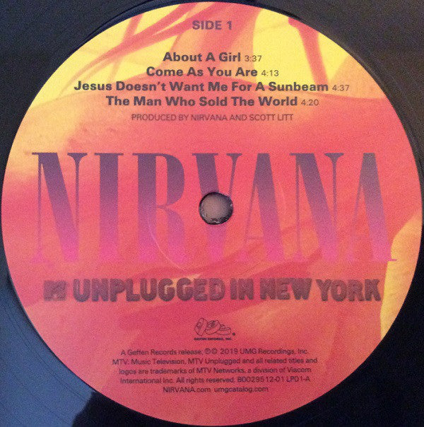 Nirvana - MTV Unplugged In New York (LP,Album,Reissue)