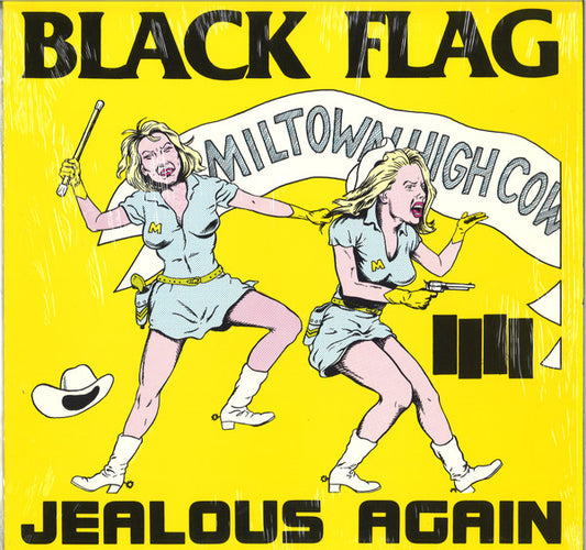 Black Flag : Jealous Again (12", EP, RP)