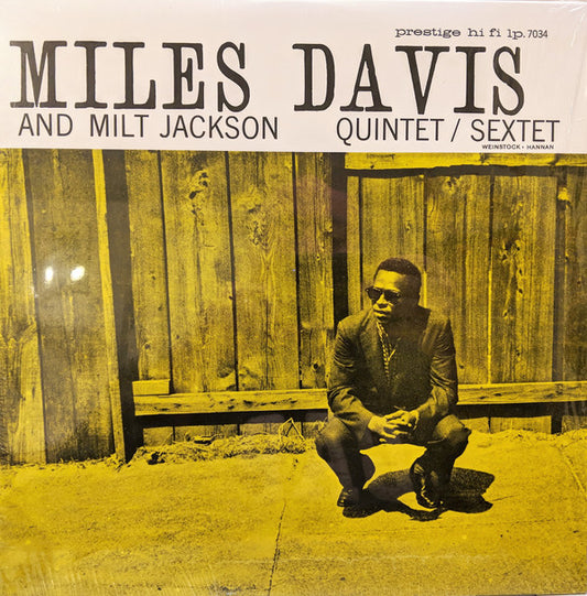 Miles Davis And Milt Jackson : Quintet/Sextet (LP, Album, Ltd, RE)