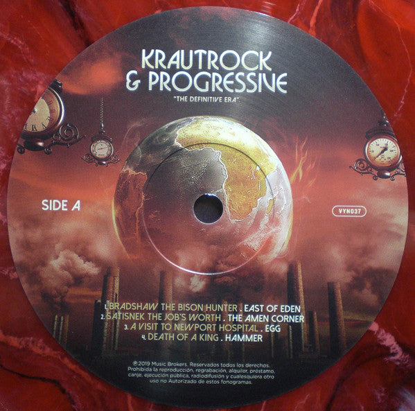 Various : Krautrock & Progressive "The Definitive Era" (2xLP, Comp, Ltd, Red)