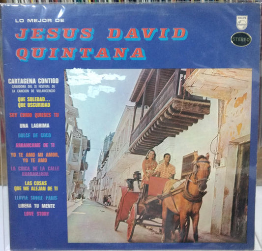 Jesus David Quintana : Lo Mejor De Jesus David Quintana (LP, Comp)