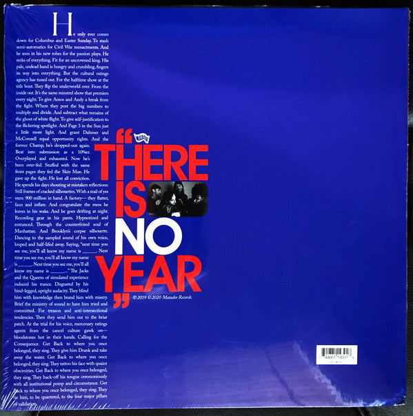 Algiers (2) : There Is No Year (LP, Album + Flexi, 7", S/Sided, Blu)