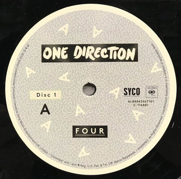 Buy One Direction : Four (2xLP, Album, Gat) Online for a great