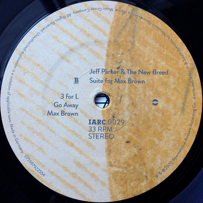 Jeff Parker & The New Breed : Suite For Max Brown (LP, Album)