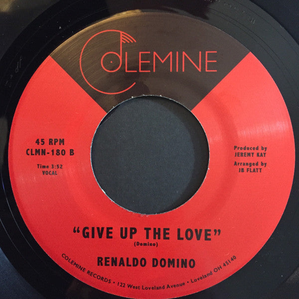 Renaldo Domino : No Laggin’ And Draggin’ (7")