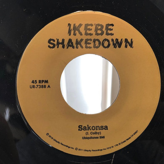 Ikebe Shakedown : Sakonsa / Green And Black (7", Single)