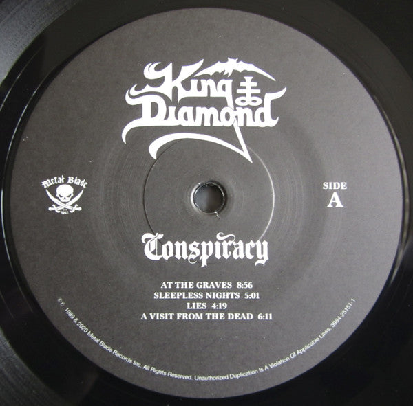 King Diamond : Conspiracy (LP, Album, RE, 180)