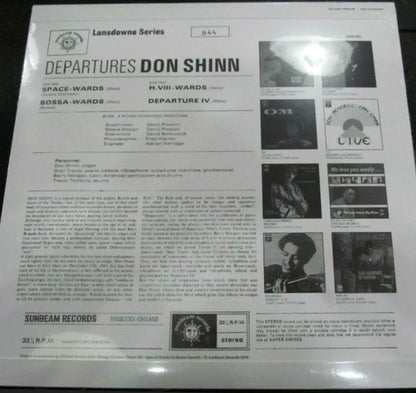 Don Shinn : Departures (LP, Album, Ltd, Num, RE, RM + 7", EP)