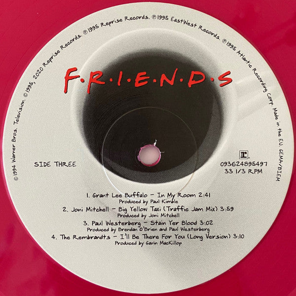 Various : Friends (LP, Pin + LP, S/Sided, Etch, Pin + Comp, Ltd)