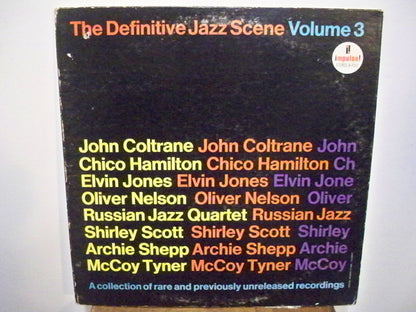 Various : The Definitive Jazz Scene Volume 3 (LP, RE)