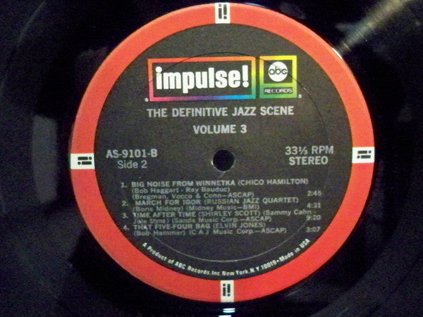 Various - The Definitive Jazz Scene Volume 3 (LP, RE)