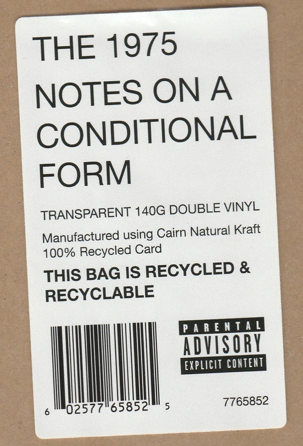 The 1975 - Notes On A Conditional Form (LP,Album)