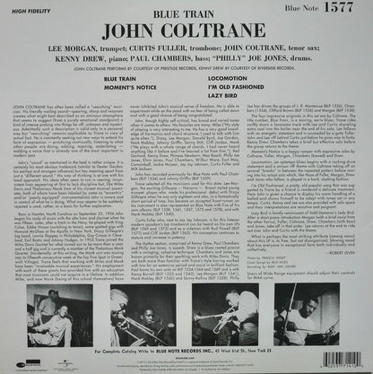 John Coltrane : Blue Train (LP, Album, Mono, RE, RM, 180)