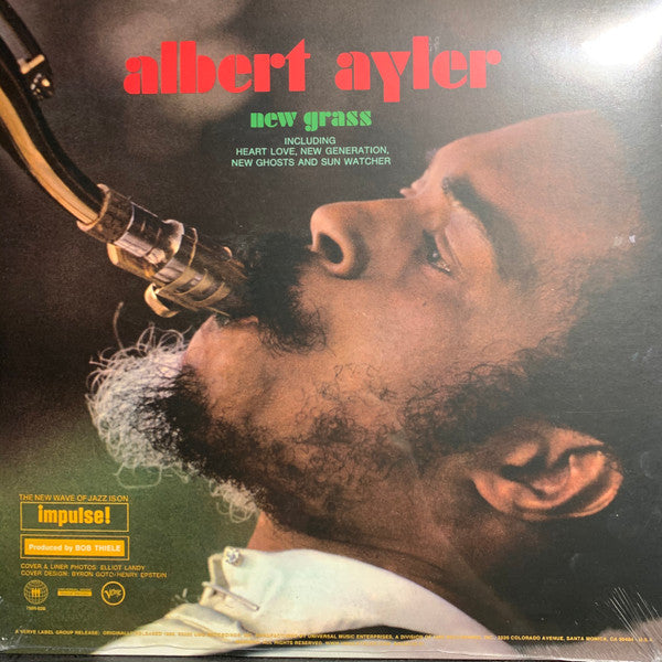 Albert Ayler : New Grass (LP, Album, RE, Gat)