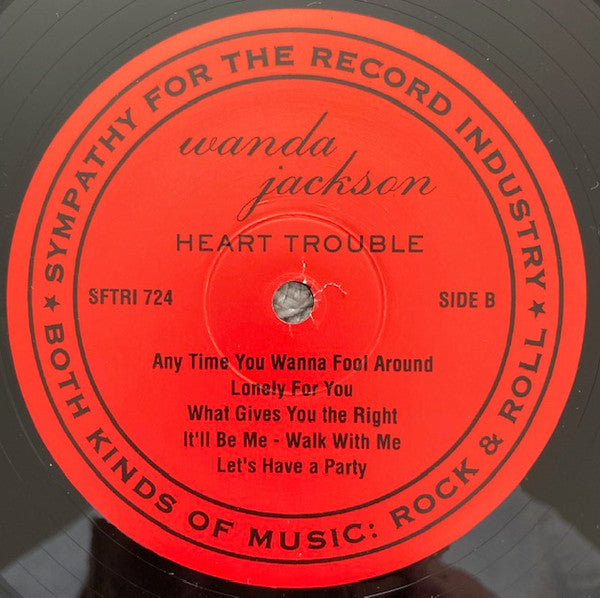 Wanda Jackson : Heart Trouble (LP, Album)