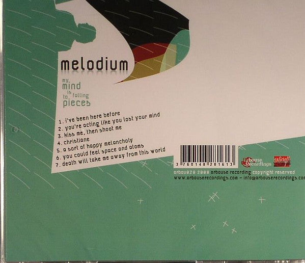 Melodium : My Mind Is Falling To Pieces (CD)