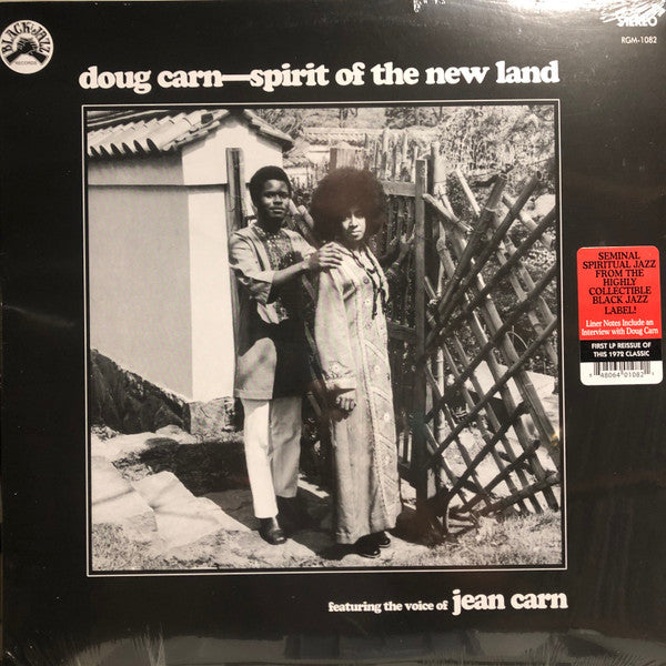 Doug Carn Featuring The Voice Of Jean Carn : Spirit Of The New Land (LP, Album, RE)