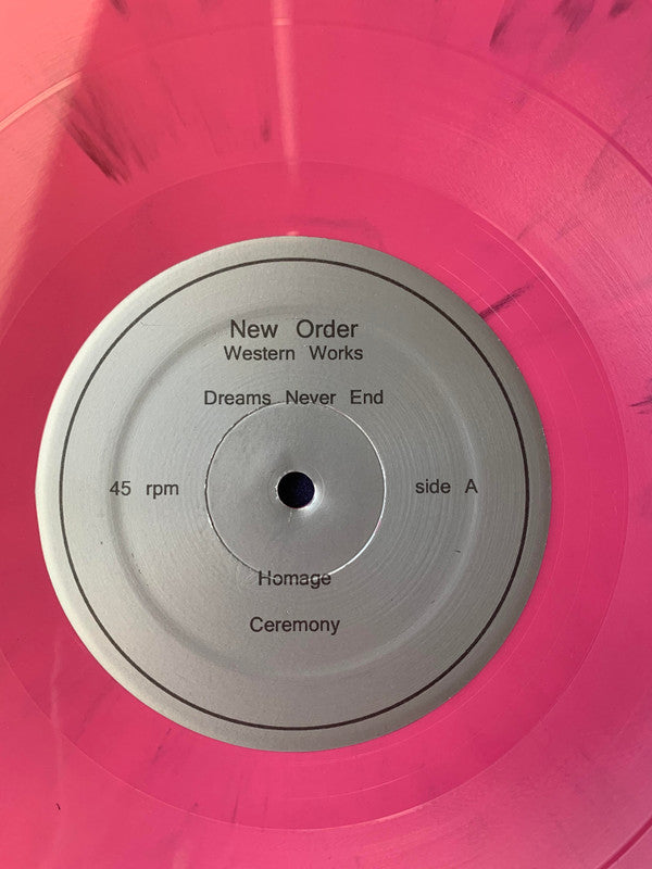 割引注文 New Order レコード７枚 - レコード