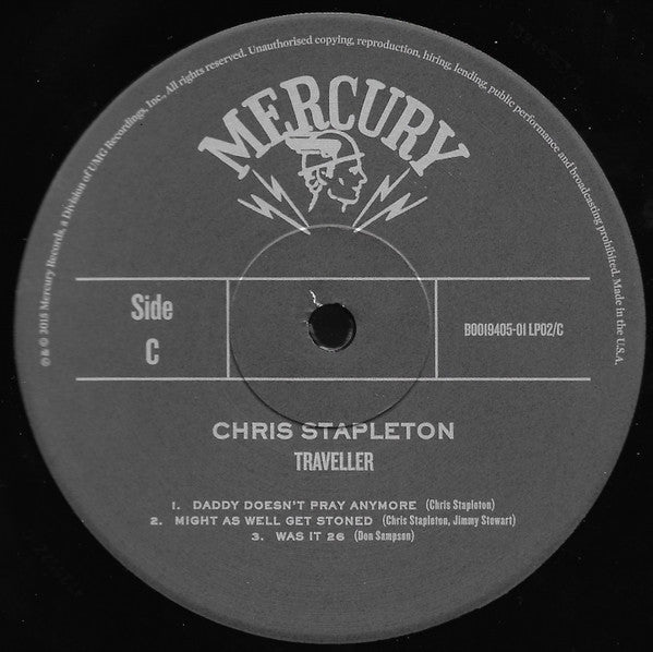 Chris Stapleton : Traveller (2xLP, Album, RE)