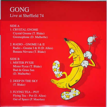 Gong : Live! At Sheffield 1974 (LP, Red + LP, Gre + Album, Dlx, RE, Col)