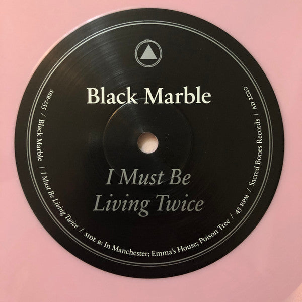 Black Marble : I Must Be Living Twice (12", EP, Ltd, Pin)