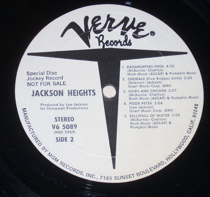 Jackson Heights : Jackson Heights (LP, Album, Promo)