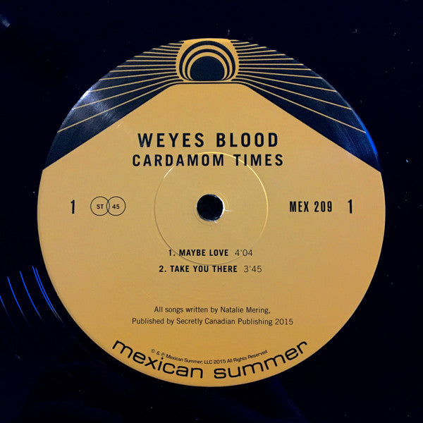 Weyes Blood : Cardamom Times (12", EP, RE)