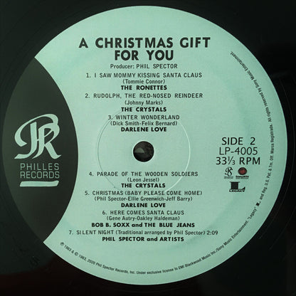 Various : A Christmas Gift For You From Philles Records (LP, Album, RE)