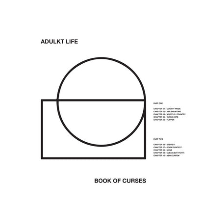 Adulkt Life : Book Of Curses  (LP, Album, Ltd, Whi)