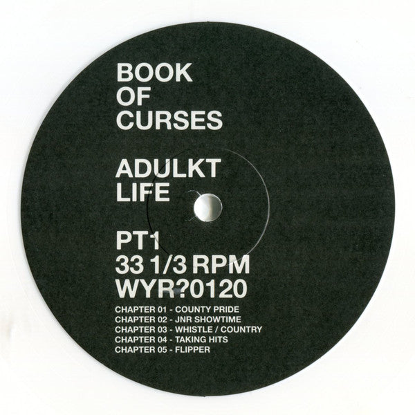 Adulkt Life : Book Of Curses  (LP, Album, Ltd, Whi)