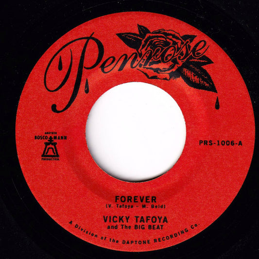 Vicky Tafoya And The Big Beat : Forever / My Vow To You (7")