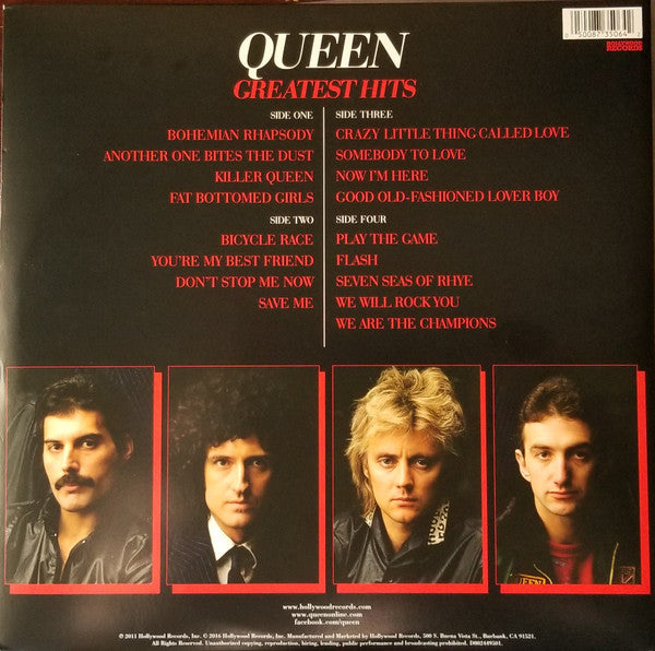 Buy Queen : Greatest Hits (2xLP, Comp, RE, 180) Online for a great