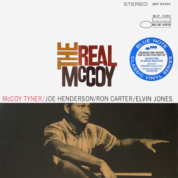 McCoy Tyner - The Real McCoy (LP, Album, RE, 180)