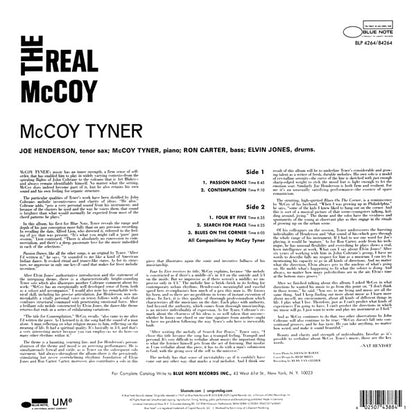 McCoy Tyner : The Real McCoy (LP, Album, RE, 180)