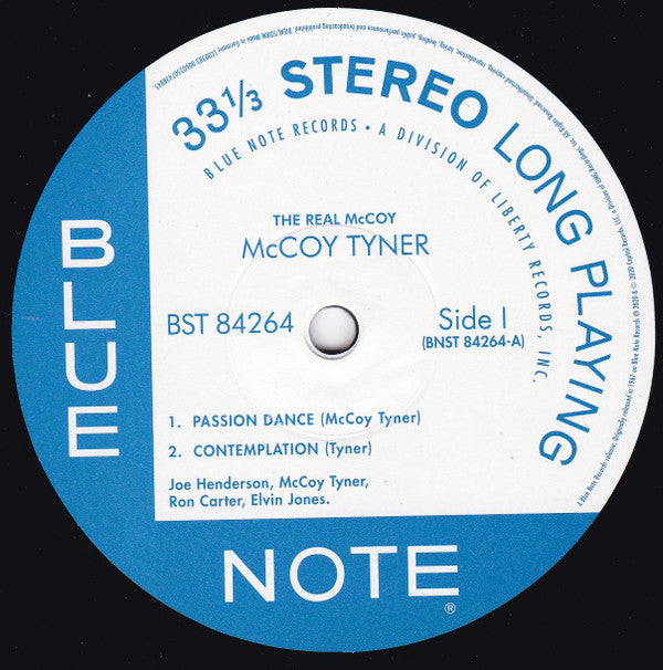 McCoy Tyner - The Real McCoy (LP, Album, RE, 180)