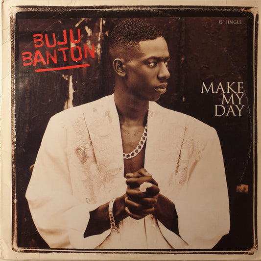 Buju Banton : Make My Day (12", Promo)