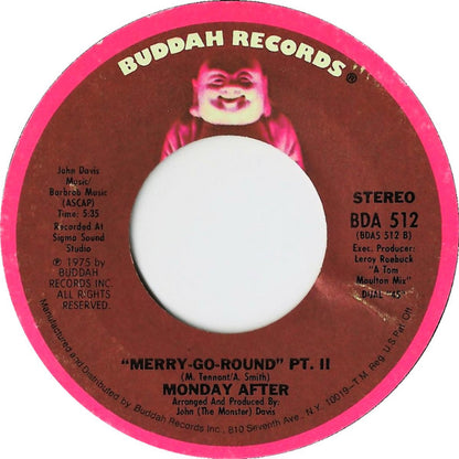 Monday After : "Merry-Go-Round" (7", Single)