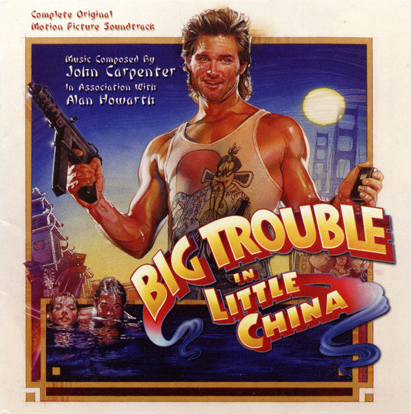 John Carpenter In Association With Alan Howarth : Big Trouble In Little China (Complete Original Motion Picture Soundtrack) (2xCD, Ltd, RM)