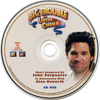 John Carpenter In Association With Alan Howarth : Big Trouble In Little China (Complete Original Motion Picture Soundtrack) (2xCD, Ltd, RM)