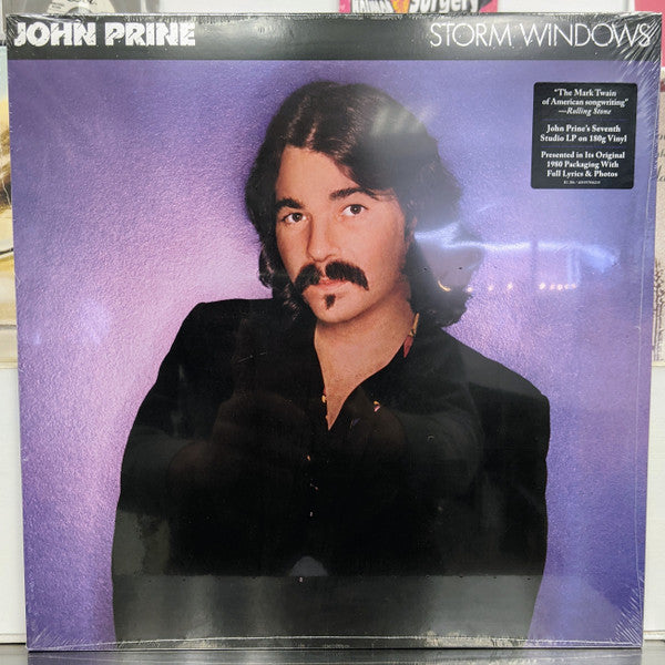 John Prine : Storm Windows (LP, Album, RE, 180)