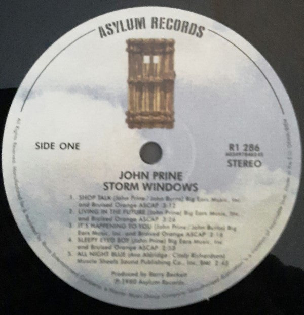 John Prine : Storm Windows (LP, Album, RE, 180)