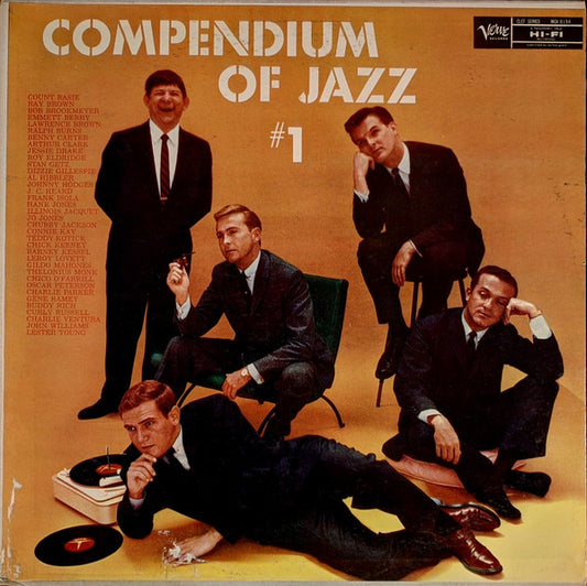 Various : Compendium Of Jazz #1 (LP, Comp, Mono)