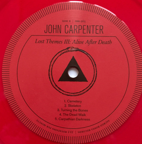 John Carpenter : Lost Themes III: Alive After Death (LP, Album, Ltd, Red)