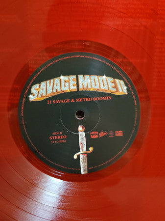 21 Savage & Metro Boomin - Savage Mode II (LP, Album, Ltd, Ver)